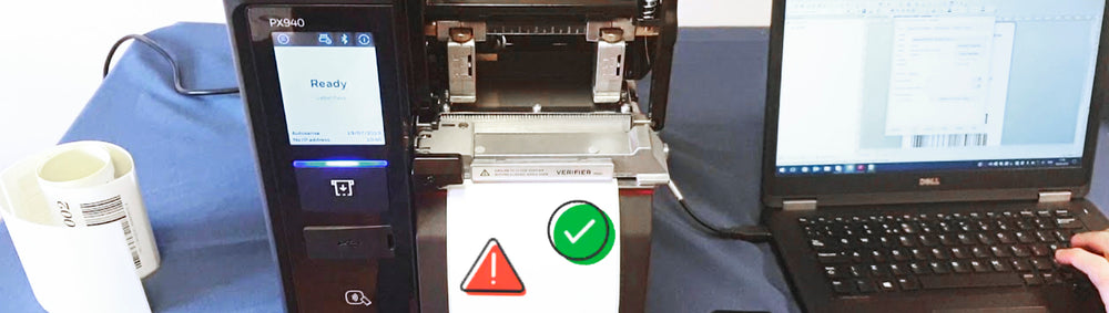 Tecnología de verificación de etiqueta para impresoras