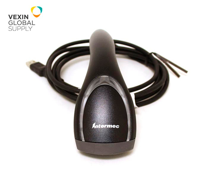No. Parte SG20THP-USB501 marca Honeywell Kit USB, HP EA30 Imager, cable & Soporte ajustable (Kit de escáner alámbrico 2D; incluye escáner color negro, cable USB & Soporte adjustable de escritorio). Modelo SG20 Escáner de mano